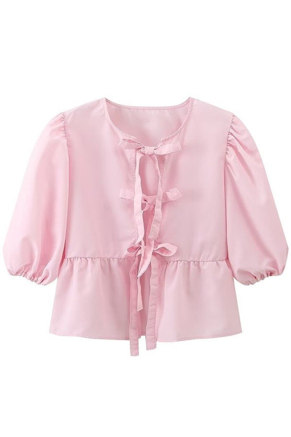 Pretty in pink top